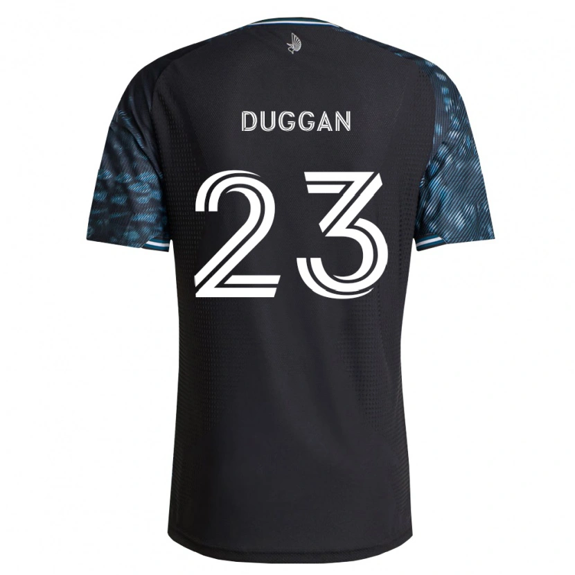 Danxen Uomo Maglia Morris Duggan #23 Bianco Nero Kit Gara Home 2026/27 Maglietta