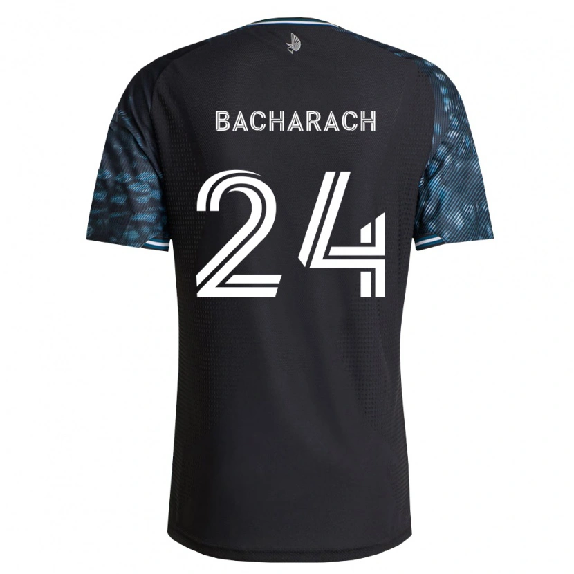 Danxen Uomo Maglia Hugo Bacharach #24 Bianco Nero Kit Gara Home 2026/27 Maglietta