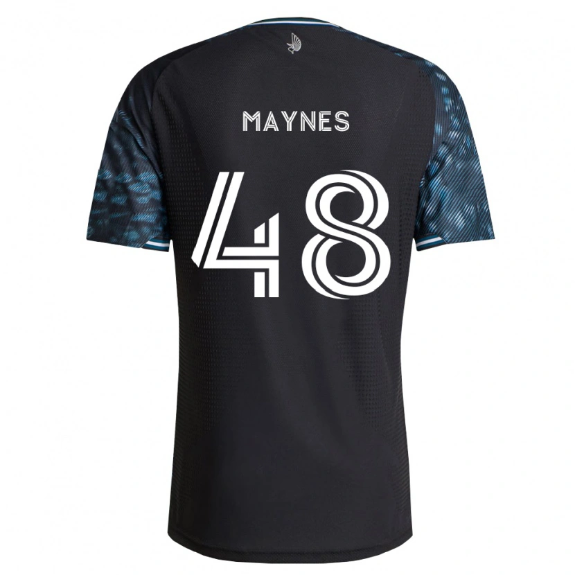 Danxen Uomo Maglia William Maynes #48 Bianco Nero Kit Gara Home 2026/27 Maglietta