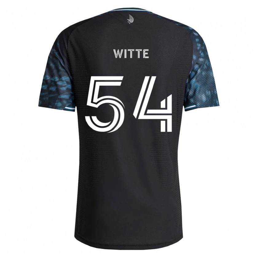 Danxen Uomo Maglia Alex Witte #54 Bianco Nero Kit Gara Home 2026/27 Maglietta