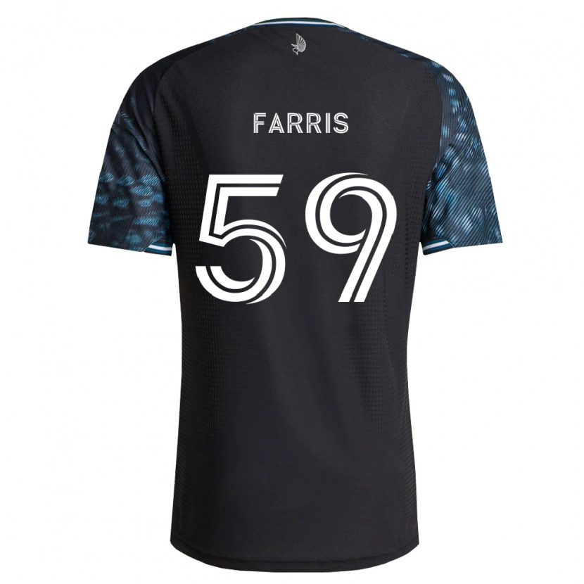 Danxen Uomo Maglia John Farris #59 Bianco Nero Kit Gara Home 2026/27 Maglietta