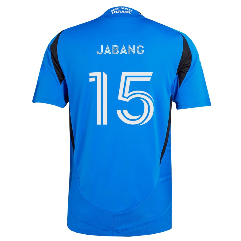 Danxen Uomo Maglia Ousman Jabang #15 Blu Bianco Nero Kit Gara Home 2026/27 Maglietta