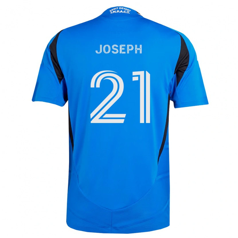 Danxen Uomo Maglia Sebastien Udell Joseph #21 Blu Bianco Nero Kit Gara Home 2026/27 Maglietta
