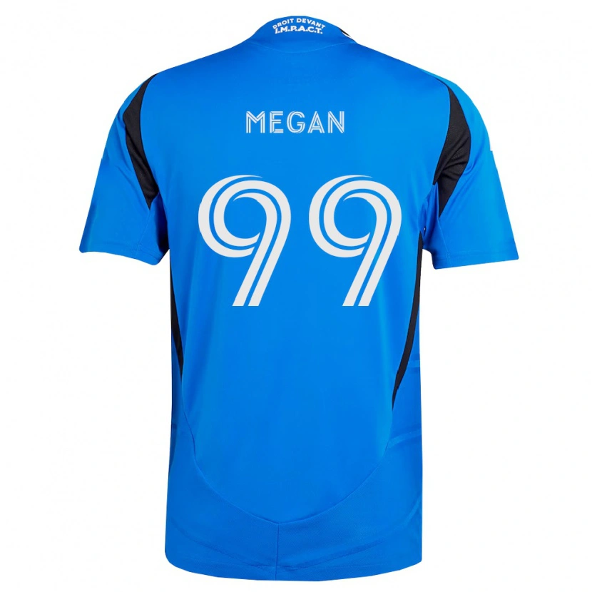 Danxen Uomo Maglia Lemieux Megan #99 Blu Bianco Nero Kit Gara Home 2026/27 Maglietta