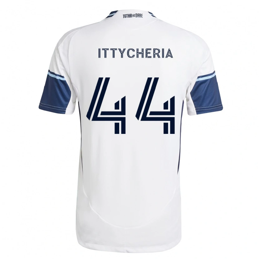 Danxen Uomo Maglia Daniel Ittycheria #44 Bianco Blu Reale Kit Gara Home 2026/27 Maglietta