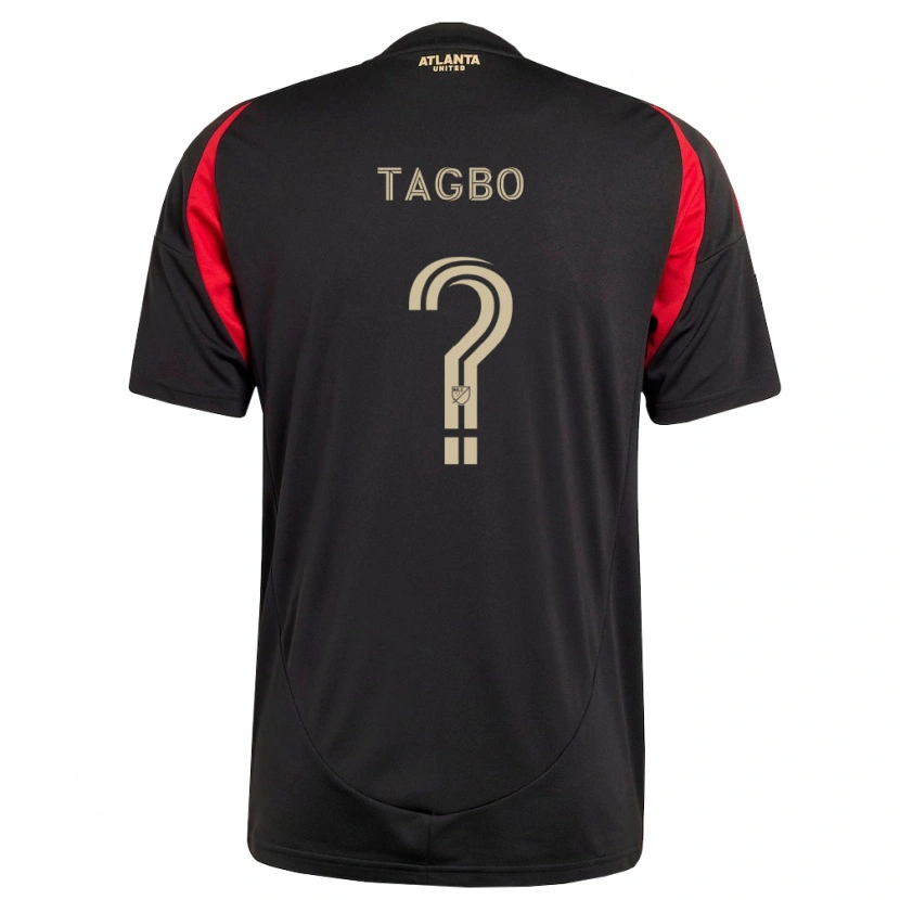 Danxen Uomo Maglia Daniel Tagbo #0 Nero Rosso Kit Gara Home 2026/27 Maglietta