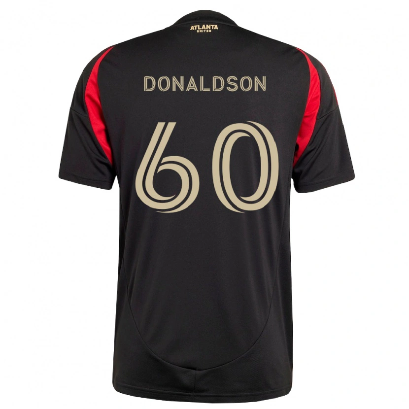 Danxen Uomo Maglia James Donaldson #60 Nero Rosso Kit Gara Home 2026/27 Maglietta