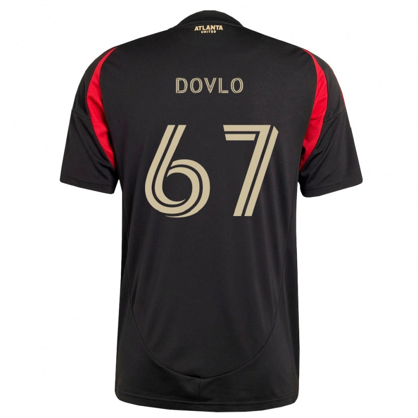 Danxen Uomo Maglia Enzo Dovlo #67 Nero Rosso Kit Gara Home 2026/27 Maglietta