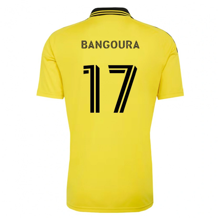 Danxen Uomo Maglia Sekou Bangoura #17 Giallo Nero Kit Gara Home 2026/27 Maglietta