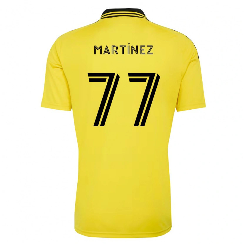 Danxen Uomo Maglia Josef Martínez #77 Giallo Nero Kit Gara Home 2026/27 Maglietta
