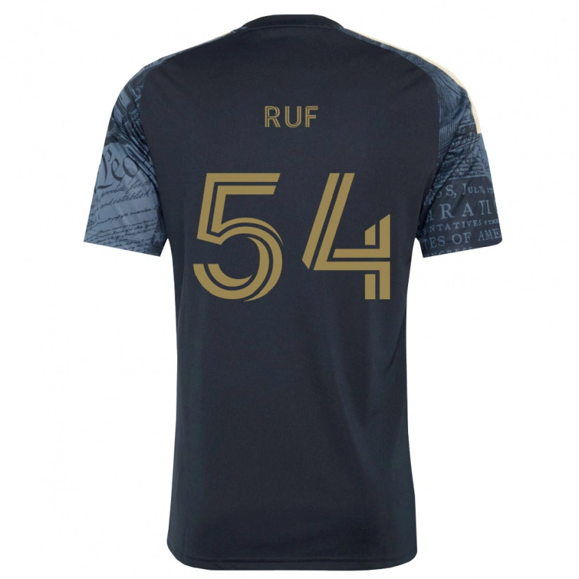 Danxen Uomo Maglia John Ruf #54 Blu Navy Marrone Kit Gara Home 2026/27 Maglietta
