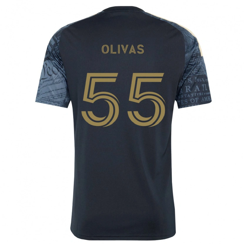 Danxen Uomo Maglia Sal Olivas #55 Blu Navy Marrone Kit Gara Home 2026/27 Maglietta