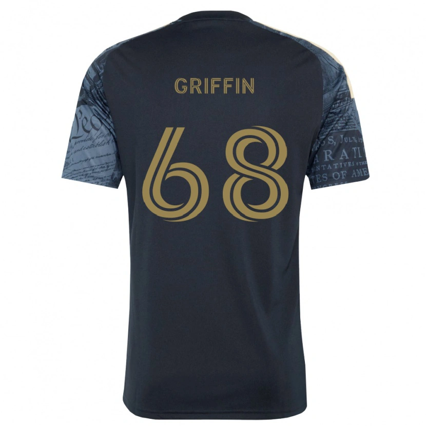 Danxen Uomo Maglia Jordan Griffin #68 Blu Navy Marrone Kit Gara Home 2026/27 Maglietta