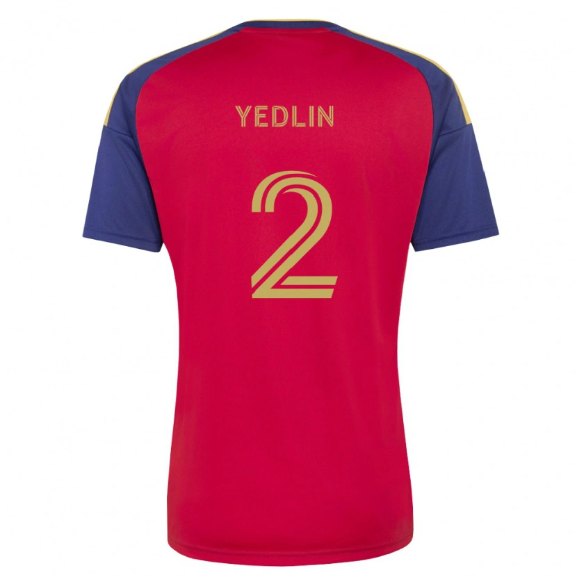 Danxen Uomo Maglia Deandre Yedlin #2 Blu Reale Marrone Rosso Kit Gara Home 2026/27 Maglietta