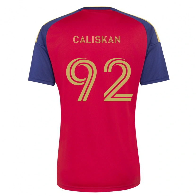 Danxen Uomo Maglia Noel Caliskan #92 Blu Reale Marrone Rosso Kit Gara Home 2026/27 Maglietta