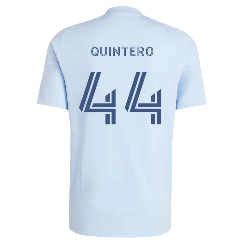 Danxen Uomo Maglia Gael Quintero #44 Azzurro Chiaro Grigio Chiaro Kit Gara Home 2026/27 Maglietta