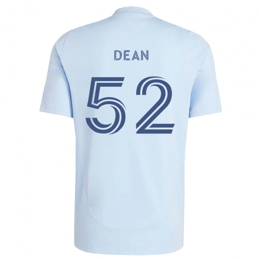Danxen Uomo Maglia Finn Dean #52 Azzurro Chiaro Grigio Chiaro Kit Gara Home 2026/27 Maglietta