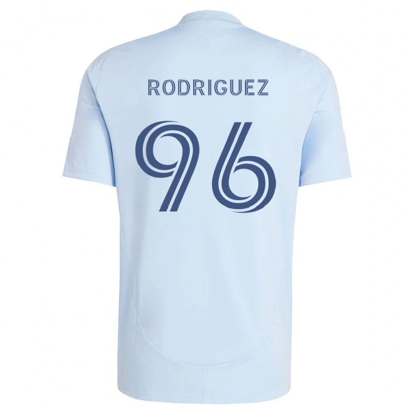 Danxen Uomo Maglia Missael Rodríguez #96 Azzurro Chiaro Grigio Chiaro Kit Gara Home 2026/27 Maglietta
