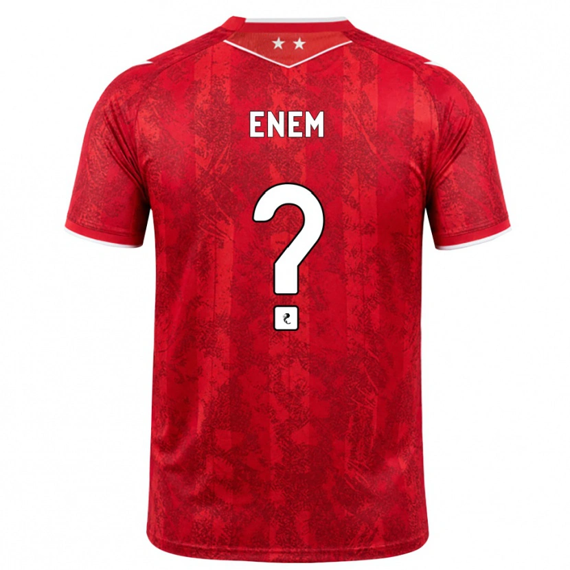 Danxen Uomo Maglia Victor Enem #0 Bianco Rosso Kit Gara Home 2026/27 Maglietta