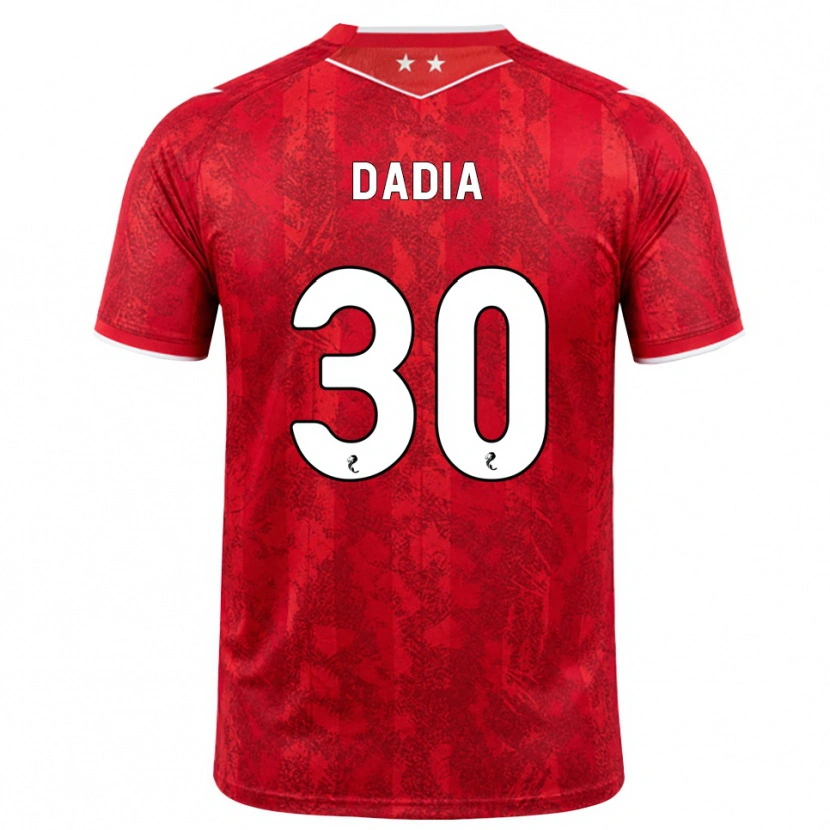 Danxen Uomo Maglia Or Dadia #30 Bianco Rosso Kit Gara Home 2026/27 Maglietta