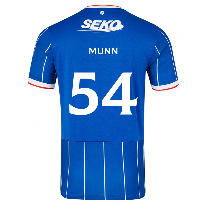 Danxen Uomo Maglia Mason Munn #54 Bianco Rosso Blu Kit Gara Home 2026/27 Maglietta