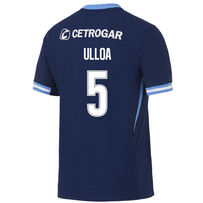 Danxen Uomo Maglia Camila Ulloa #5 Blu Reale Azzurro Chiaro Bianco Kit Gara Away 2026/27 Maglietta