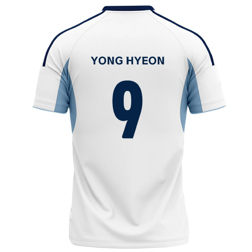 Danxen Uomo Maglia Yong-Hyeon Yi #9 Blu Reale Bianco Kit Gara Away 2026/27 Maglietta