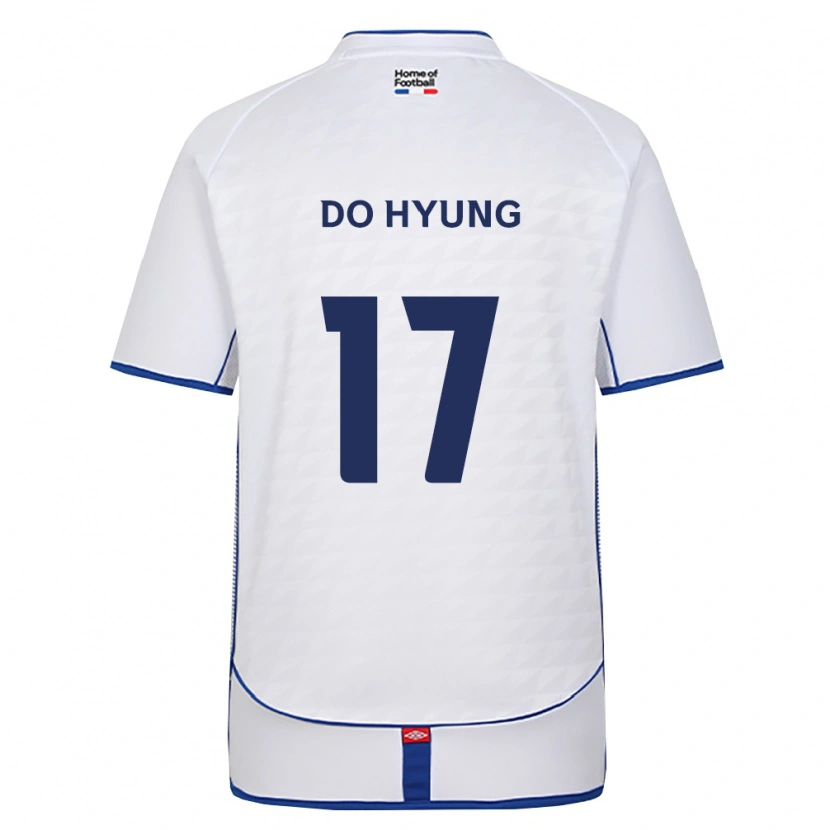 Danxen Uomo Maglia Do-Hyung Ko #17 Nero Bianco Rosso Kit Gara Away 2026/27 Maglietta