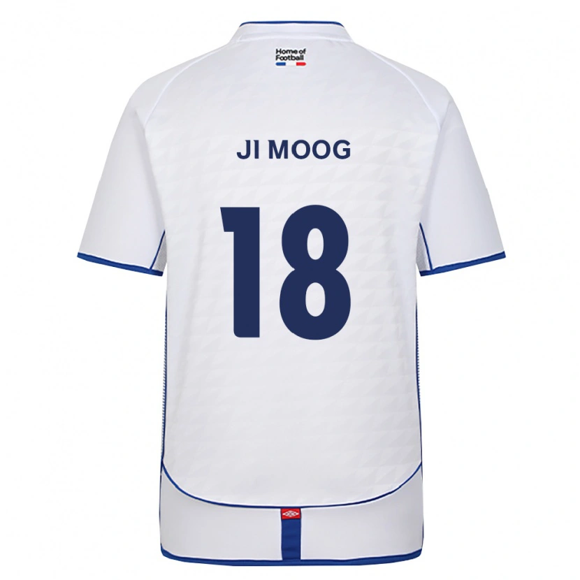 Danxen Uomo Maglia Ji-Moog Choi #18 Nero Bianco Rosso Kit Gara Away 2026/27 Maglietta