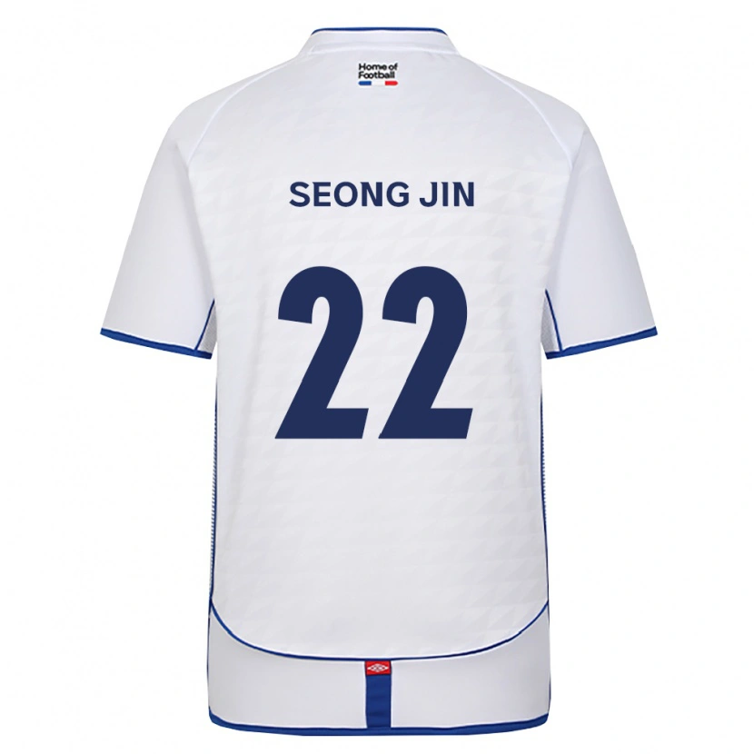 Danxen Uomo Maglia Seong-Jin Kang #22 Nero Bianco Rosso Kit Gara Away 2026/27 Maglietta