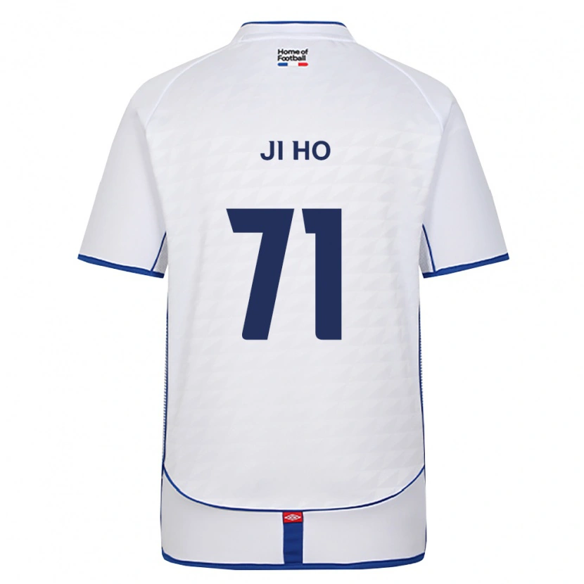 Danxen Uomo Maglia Ji-Ho Kim #71 Nero Bianco Rosso Kit Gara Away 2026/27 Maglietta
