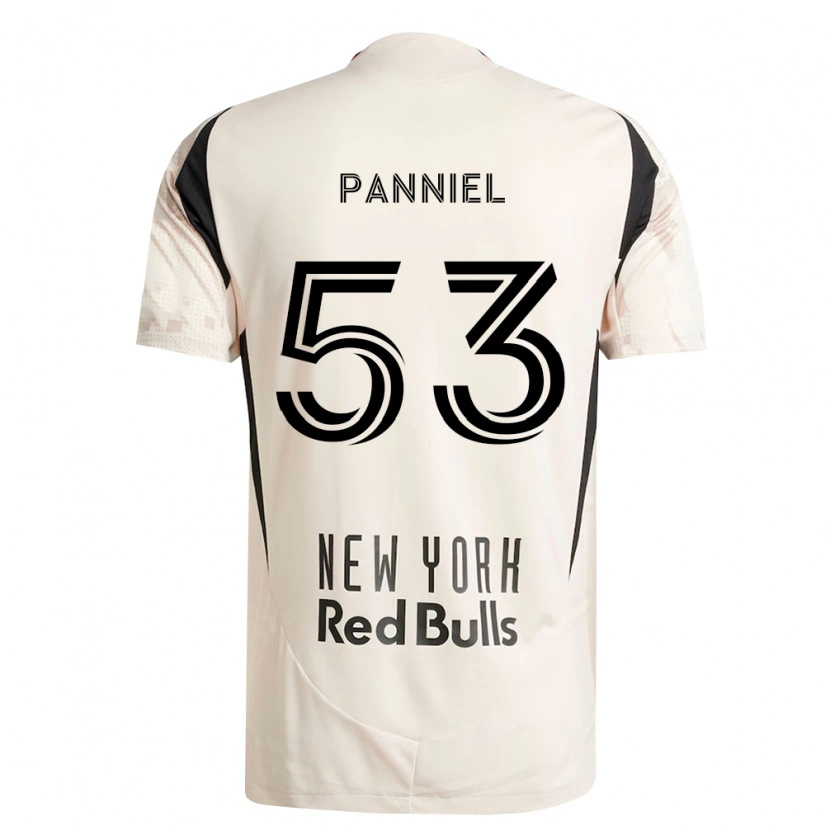 Danxen Uomo Maglia Troi Panniel #53 Bianco Sporco Rosso Nero Kit Gara Away 2026/27 Maglietta
