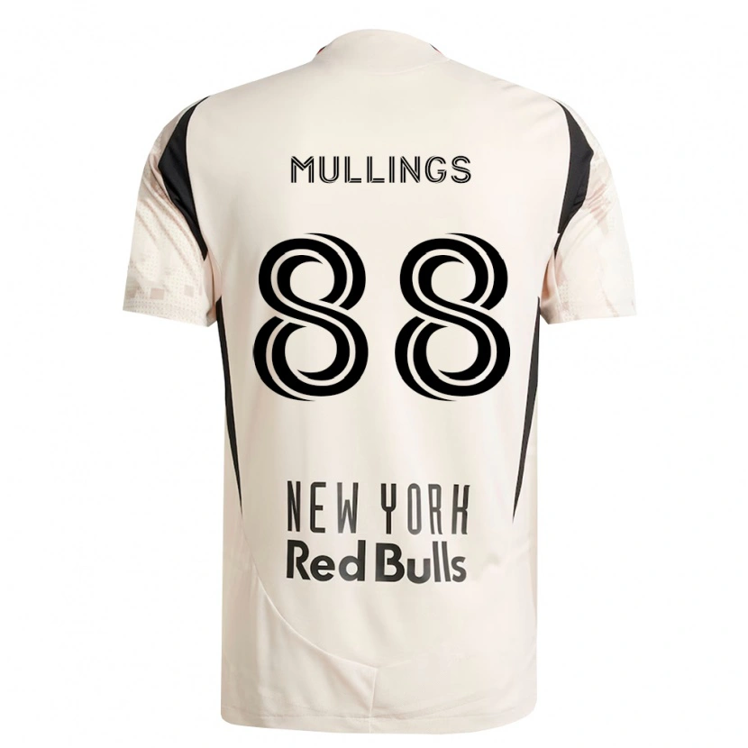 Danxen Uomo Maglia O'vonte Mullings #88 Bianco Sporco Rosso Nero Kit Gara Away 2026/27 Maglietta