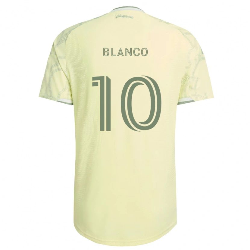 Danxen Uomo Maglia Sebastián Blanco #10 Bianco Beige Kit Gara Away 2026/27 Maglietta