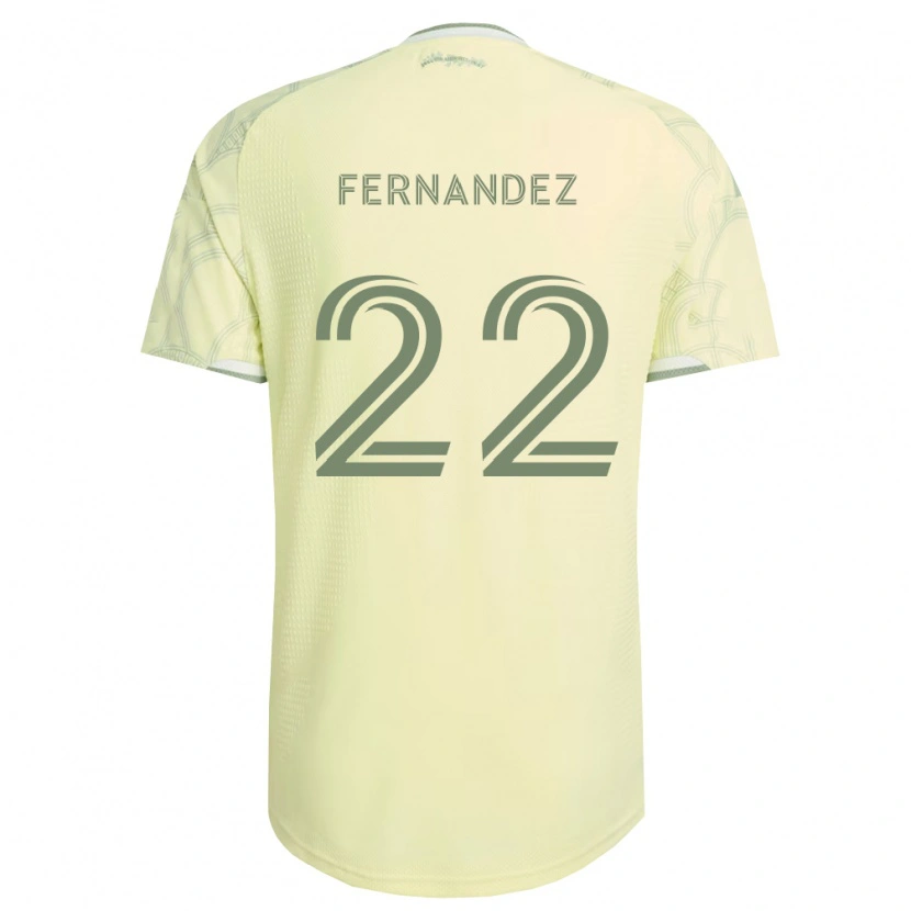 Danxen Uomo Maglia Omir Fernandez #22 Bianco Beige Kit Gara Away 2026/27 Maglietta