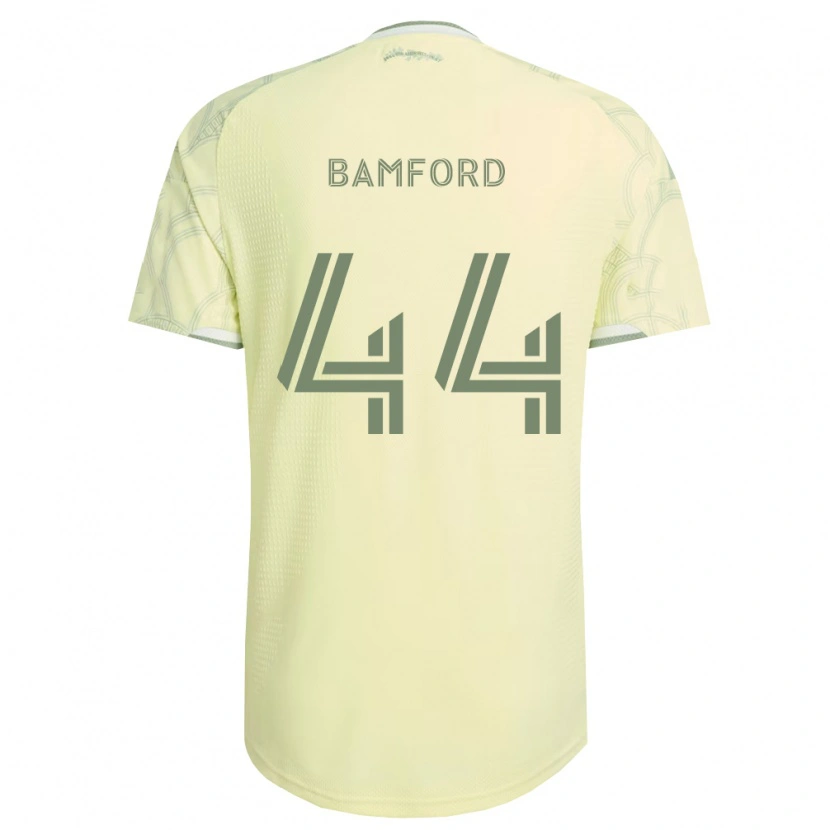 Danxen Uomo Maglia Alex Bamford #44 Bianco Beige Kit Gara Away 2026/27 Maglietta