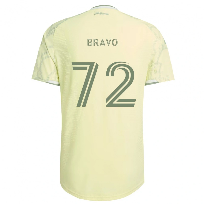 Danxen Uomo Maglia Julian Bravo #72 Bianco Beige Kit Gara Away 2026/27 Maglietta