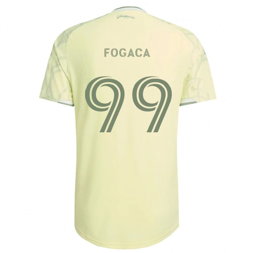 Danxen Uomo Maglia Nathan Fogaça #99 Bianco Beige Kit Gara Away 2026/27 Maglietta