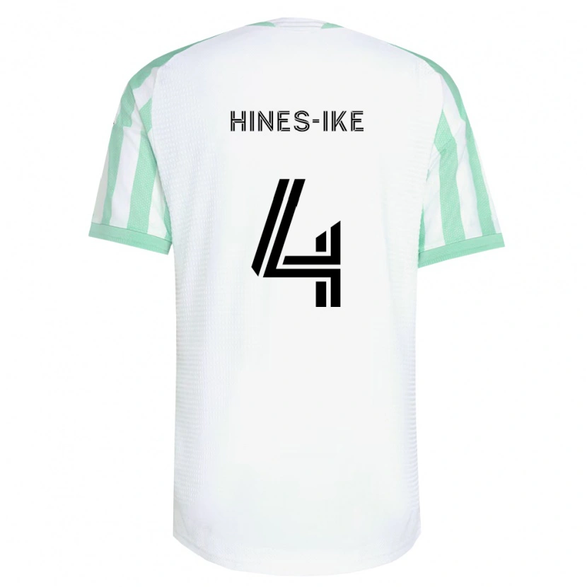 Danxen Uomo Maglia Brendan Hines-Ike #4 Verde Chiaro Nero Bianco Kit Gara Away 2026/27 Maglietta