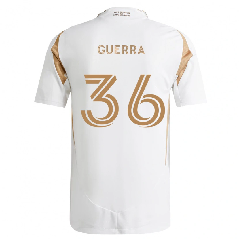 Danxen Uomo Maglia Decarlo Guerra #36 Bianco Marrone Kit Gara Away 2026/27 Maglietta