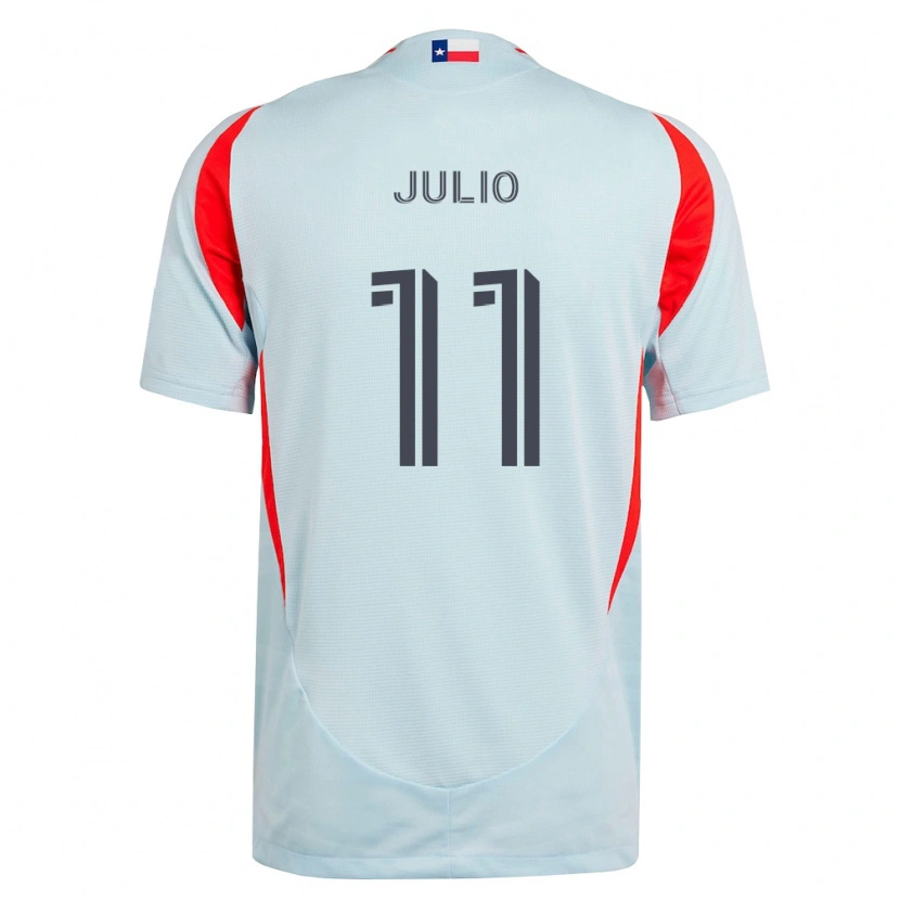 Danxen Uomo Maglia Anderson Julio #11 Grigio Scuro Bianco Rosso Kit Gara Away 2026/27 Maglietta