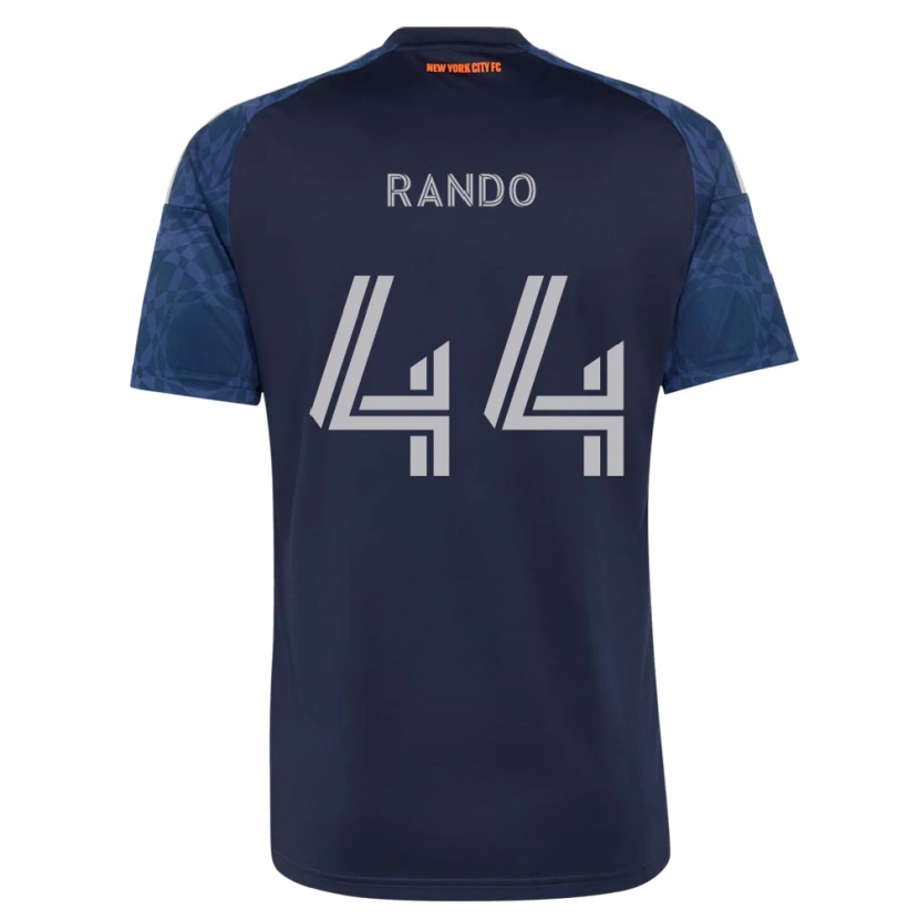 Danxen Uomo Maglia Alex Rando #44 Blu Scuro Bianco Kit Gara Away 2026/27 Maglietta