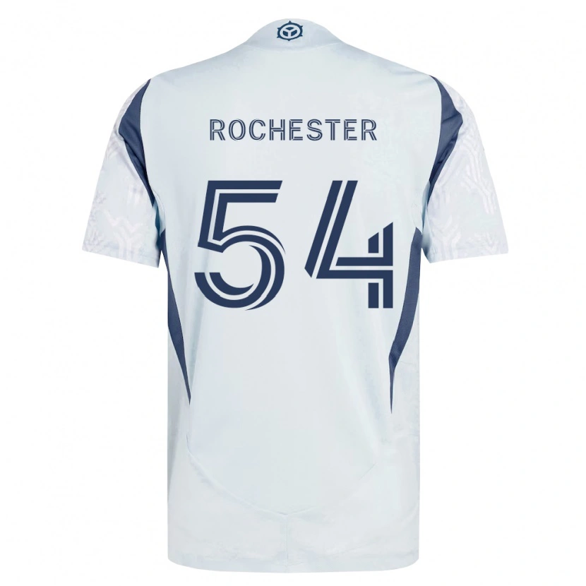 Danxen Uomo Maglia Lamonth Rochester #54 Grigio Bianco Kit Gara Away 2026/27 Maglietta
