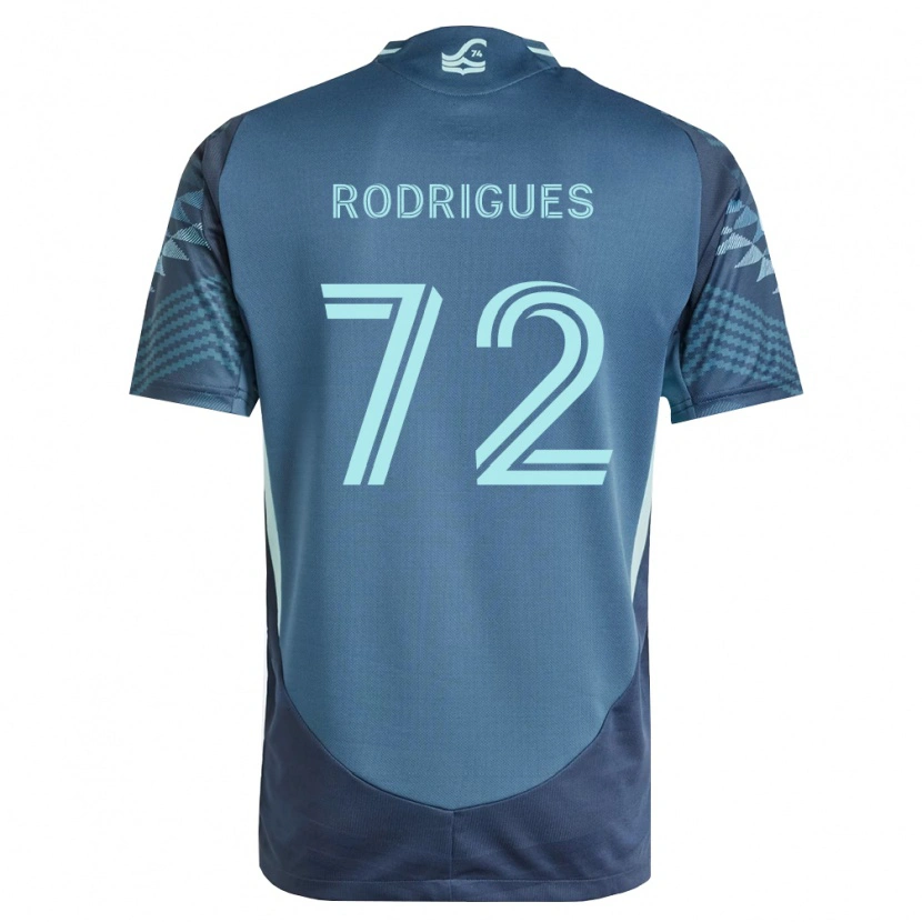 Danxen Uomo Maglia Braudílio Rodrigues #72 Blu Navy Verde Kit Gara Away 2026/27 Maglietta