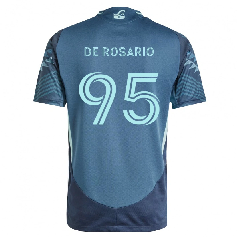 Danxen Uomo Maglia Osaze De Rosario #95 Blu Navy Verde Kit Gara Away 2026/27 Maglietta