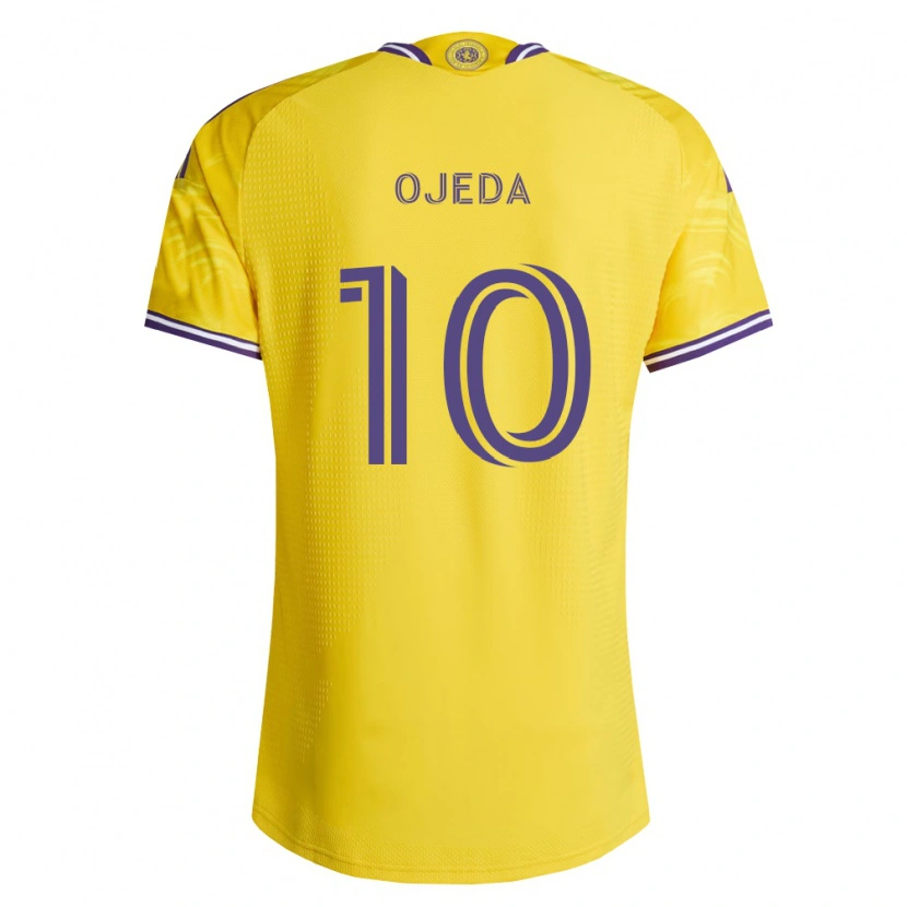Danxen Uomo Maglia Martín Ojeda #10 Viola Giallo Kit Gara Away 2026/27 Maglietta