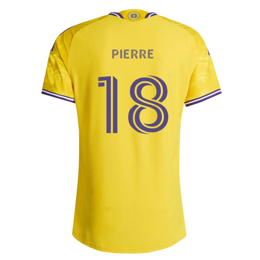 Danxen Uomo Maglia Nikolai Pierre #18 Viola Giallo Kit Gara Away 2026/27 Maglietta