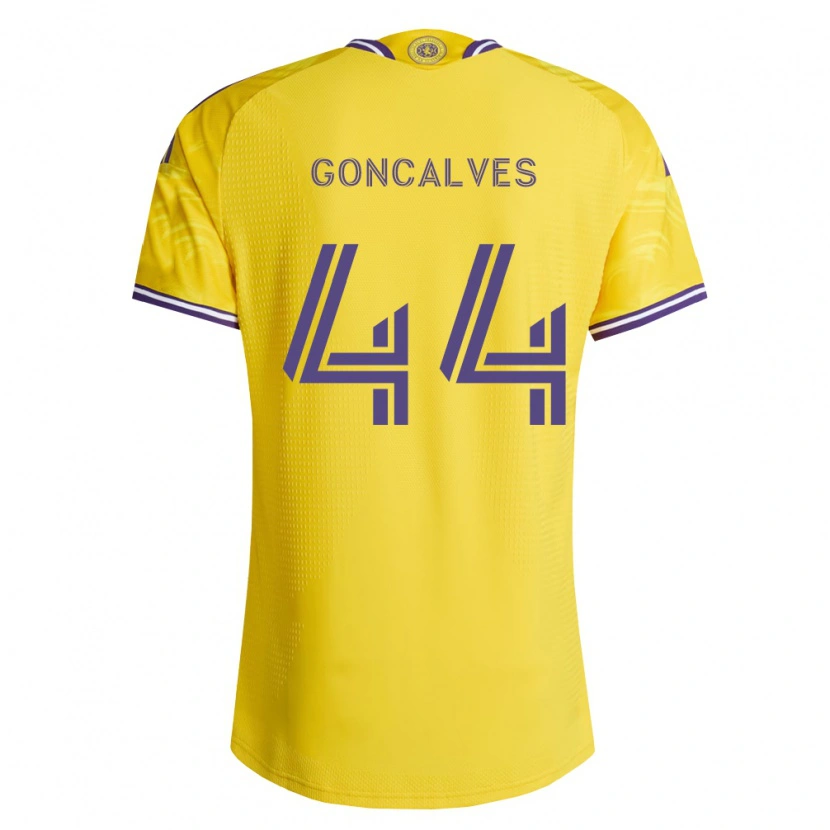 Danxen Uomo Maglia Bernardo Rhein #44 Viola Giallo Kit Gara Away 2026/27 Maglietta