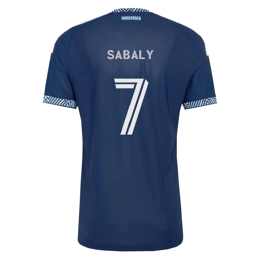 Danxen Uomo Maglia Cheikh Sabaly #7 Blu Scuro Bianco Kit Gara Away 2026/27 Maglietta