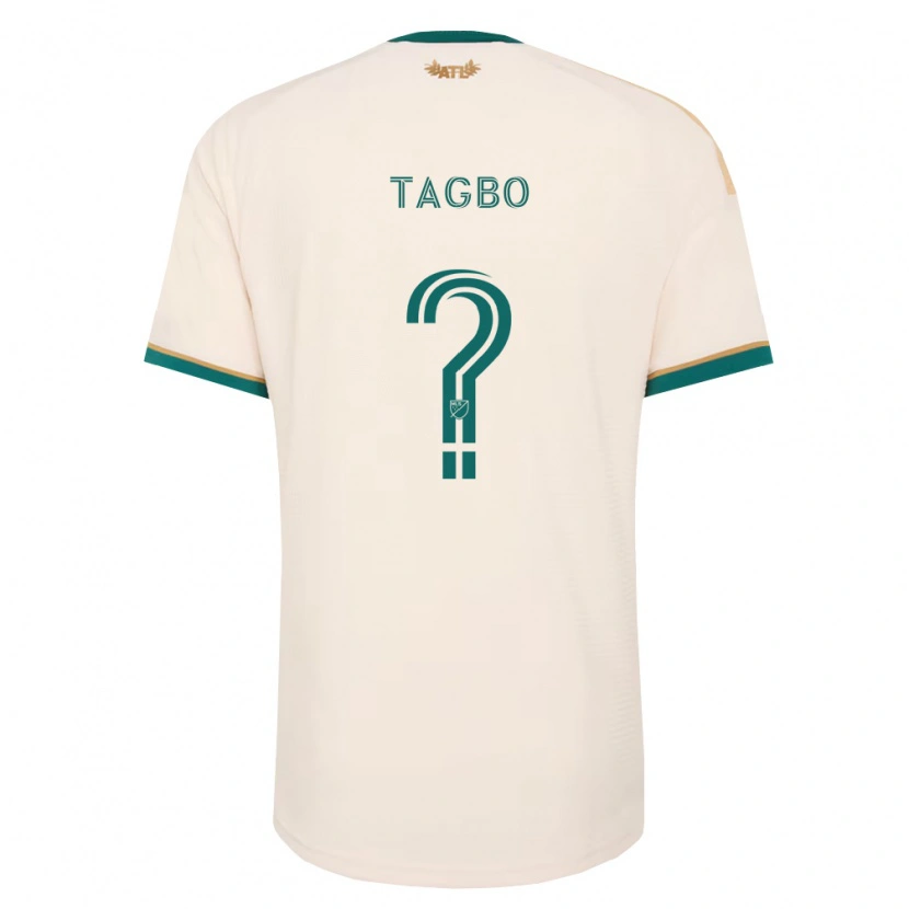 Danxen Uomo Maglia Daniel Tagbo #0 Verde Champagne Kit Gara Away 2026/27 Maglietta